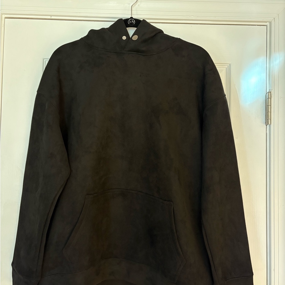 Women's Classic‎ Velvet Black Hoodie